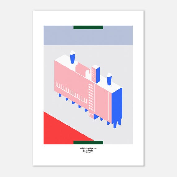 コレクション FH/le corbusier abcdesignePOSTERCALENDAR FH/le