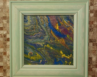 Alsafi is a cosmic abstraction in a ready mint frame