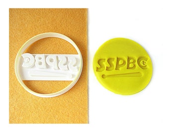 Benutzerdefinierte LOGO Cookie Cutter, Fondant Cutter. 3D gedruckte personalisierte Cookie Stamp für Geschäfts- / Marken- / Teamlogo. Firmengeschenke