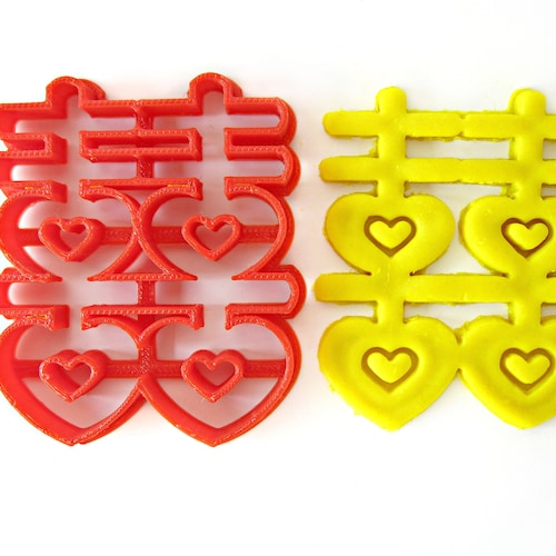 Chinese Mahjong Cookie Cutter Set Three Dragon Honor Tiles Etsy Hong Kong