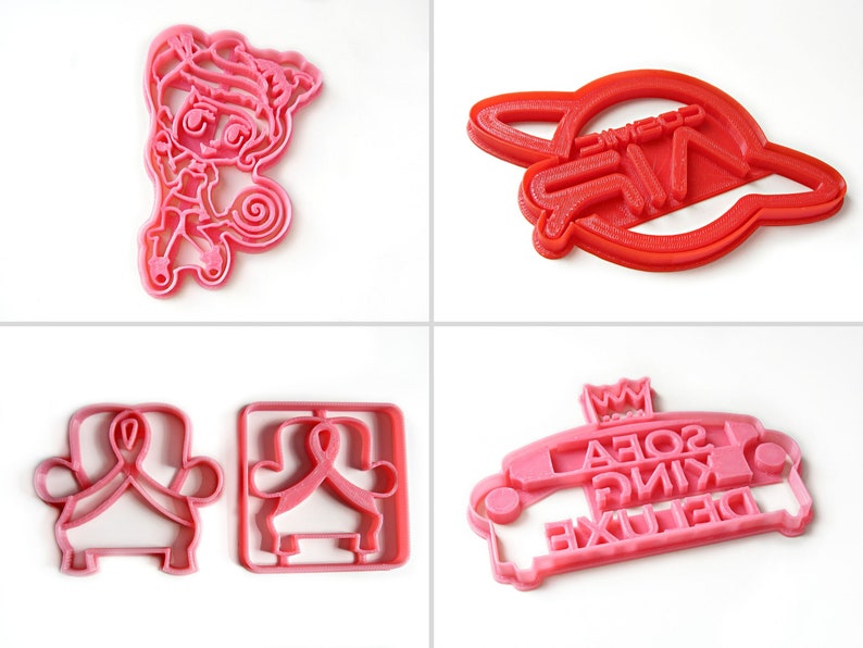 Custom LOGO Cookie Cutter Fondant Cutter. 3D Printed Etsy