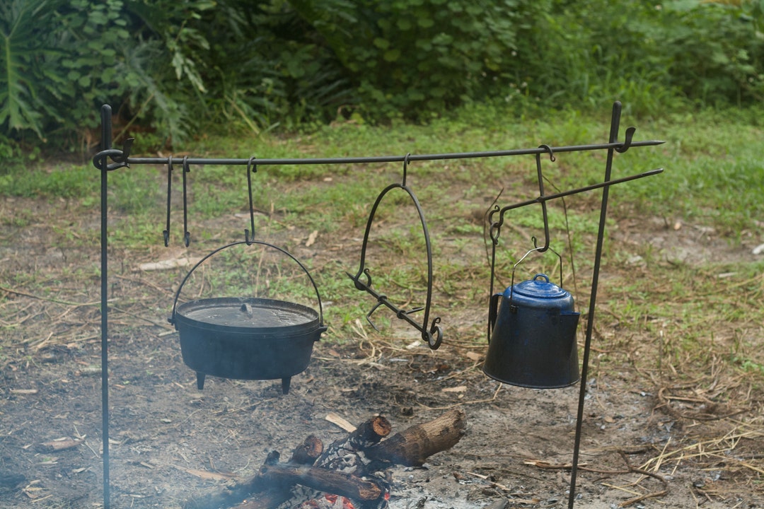 Campfire Cooking Ironstripod Etsy