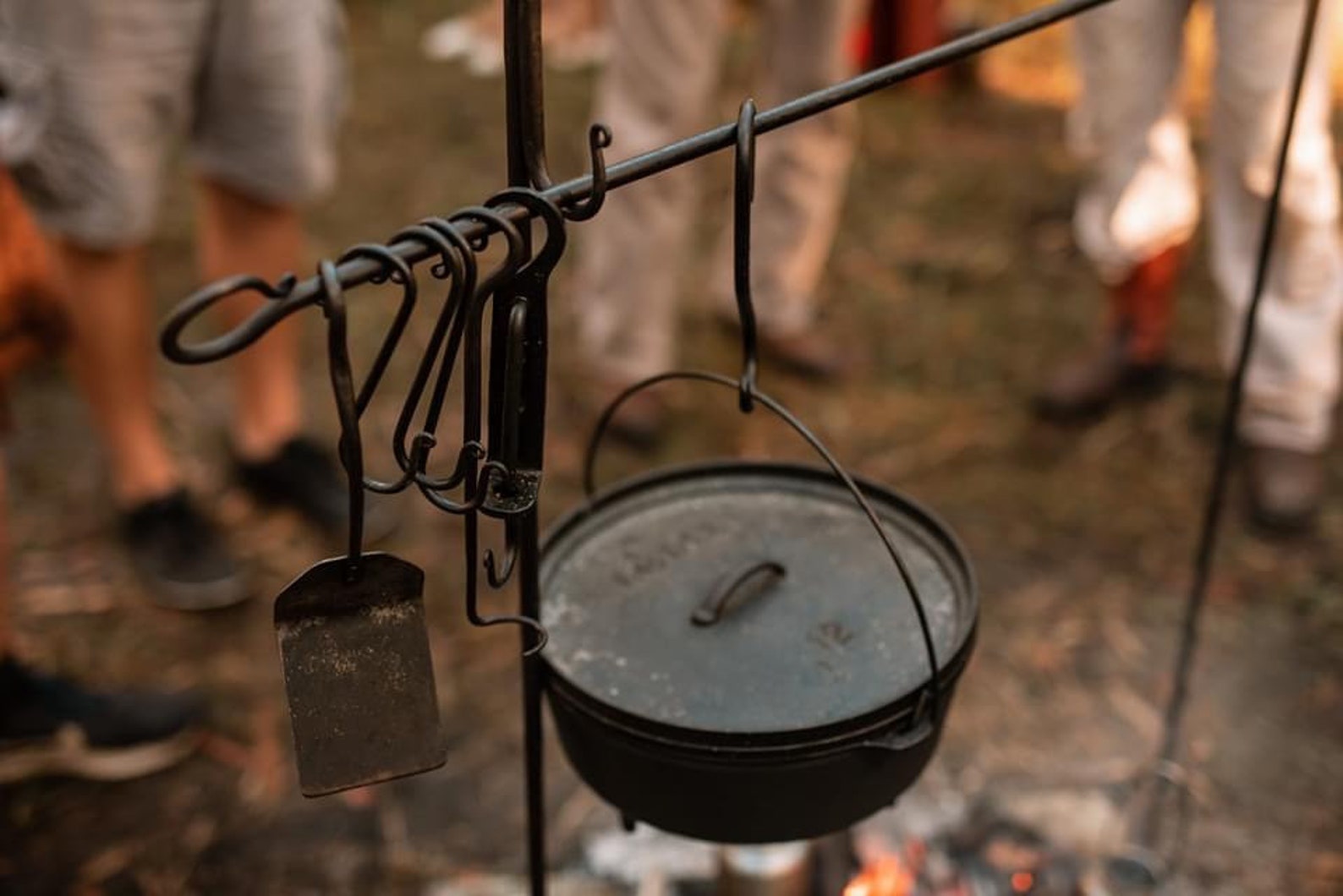 Campfire Cooking Ironstripod Etsy