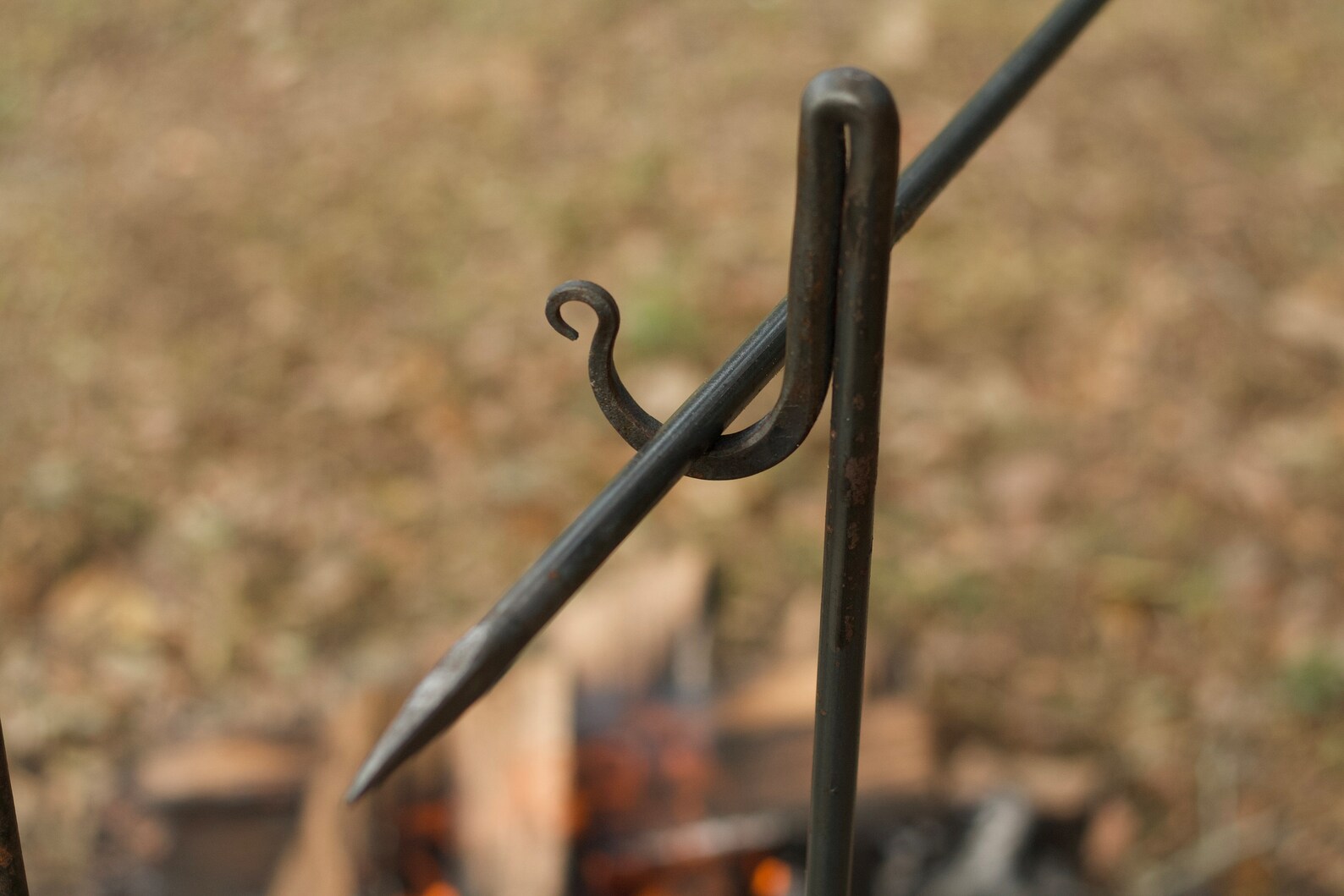 Campfire Cooking Ironstripod Etsy