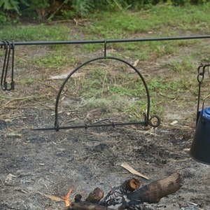 Hand Forged Hanging Rotisserie