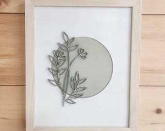 Boho wall art, minimalist art