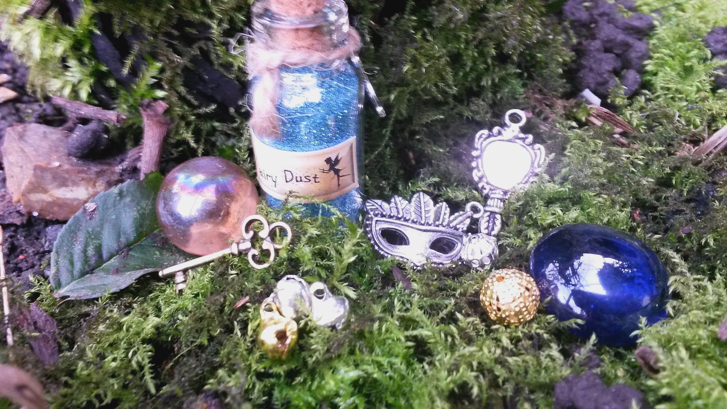 See What The Fairy Princess Left Behind, Fairy Garden Treasure with Fairy Dust