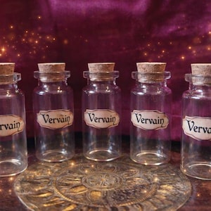 5 flessen ijzerhard drankje – fantasie cadeau vampierbescherming – feest- of trouwbedankjes