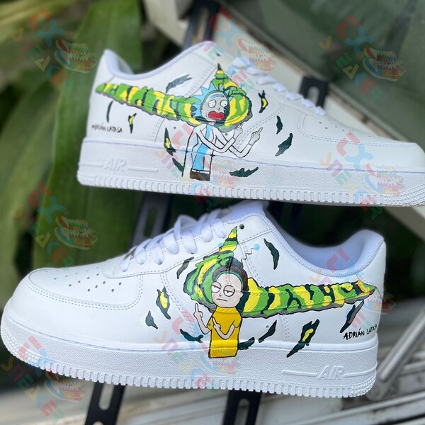 Custom shoes Air Force 1 cartoon, Custom shoes baby