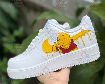 Zapatos personalizados dibujos animados, zapatillas personalizadas, zapatos personalizados Air Force 1 niñas