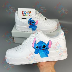 Handgeschilderde schoenen cartoon, aangepaste sneaker, aangepaste schoenen Air Force 1 baby