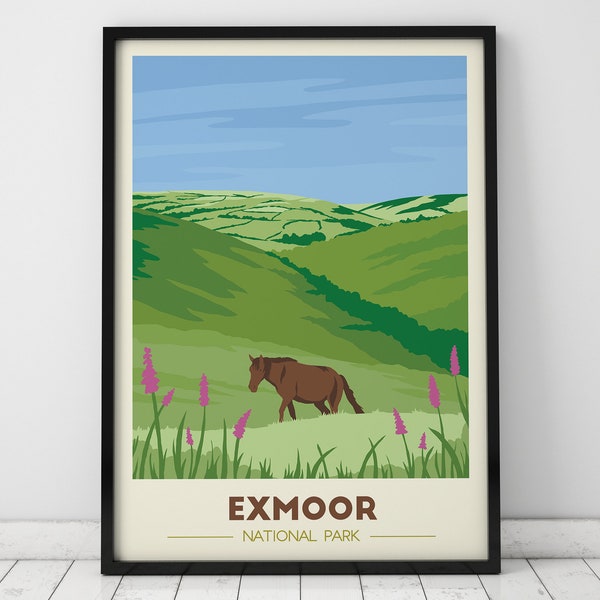 Exmoor National Park print