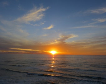 Metal Wall Art Print - Modern and Decorative Art - Pacific Sunset