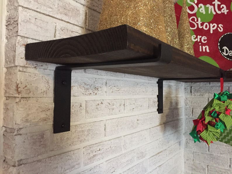 12 inch deep x 2 wide x 1/4 thick Steel Shelf | Etsy