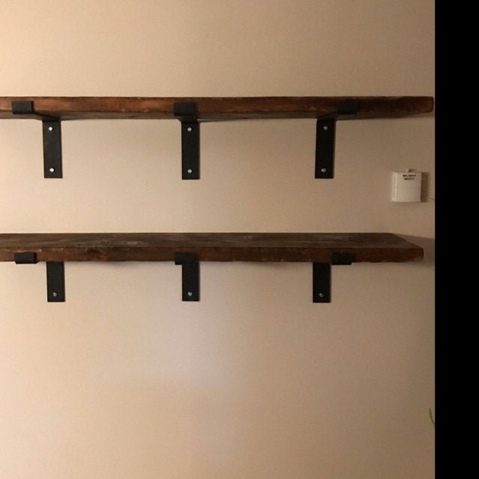 Kitchen Bracket Steel Shelf Bracketopen Shelf Bracketfarm Etsy
