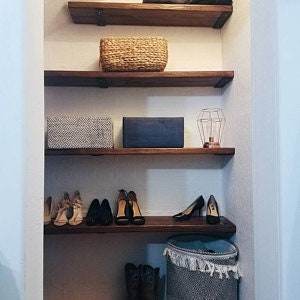 9 inch wide wall cheap shelf