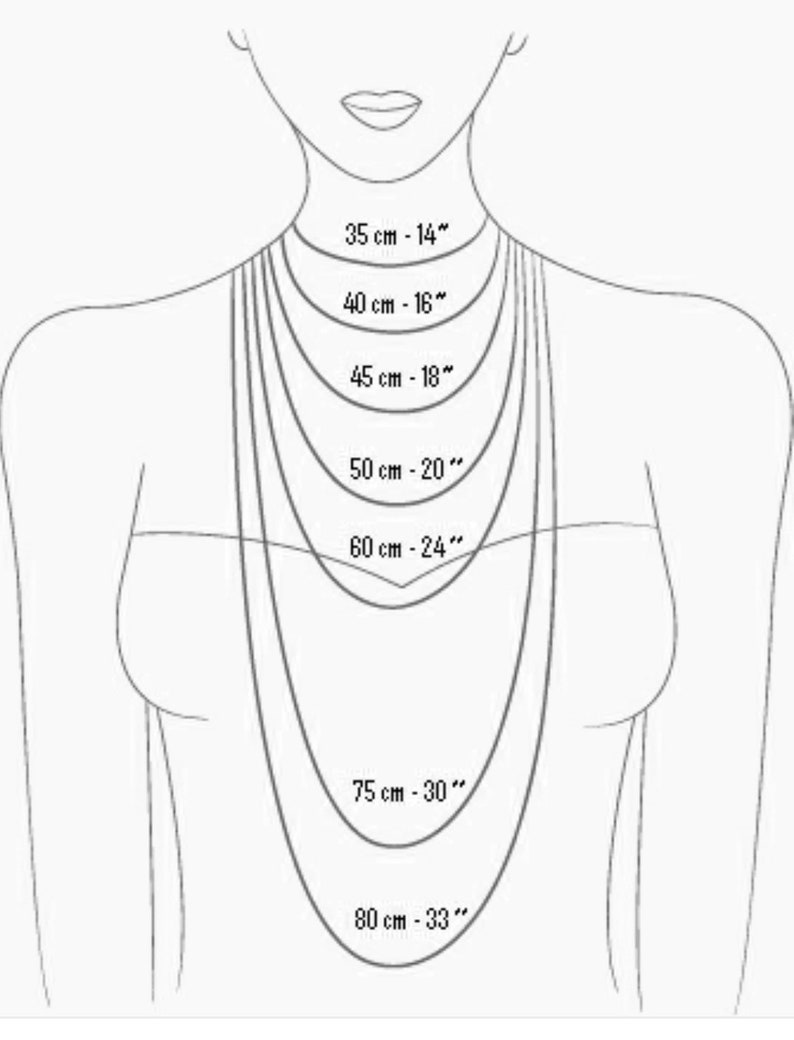 Set aus zwei Layering-Halsketten, Doppelhalskette, Karma-Kreisanhänger und Satellitenkettenschmuck Bild 8