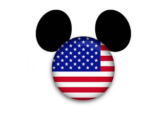 4th of July Mickey Mouse jpeg file