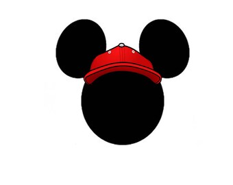 Mickey Mouse Baseball digital file