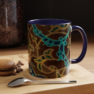 Eslimi Brown and Blue Coffee mug