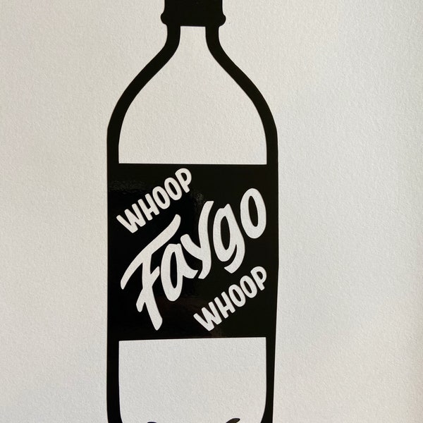 Faygo Whoop Whoop Decal