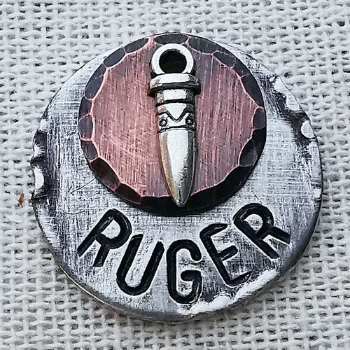 Personalized Brass Rivet Tags Collar Pet ID Tag Dog Tag Etsy