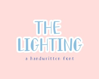 Handwritten Font for Canva  Procreate - Cute, Stylish Custom Typeface for Creative Projects