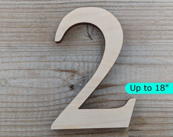 wooden numbers etsy
