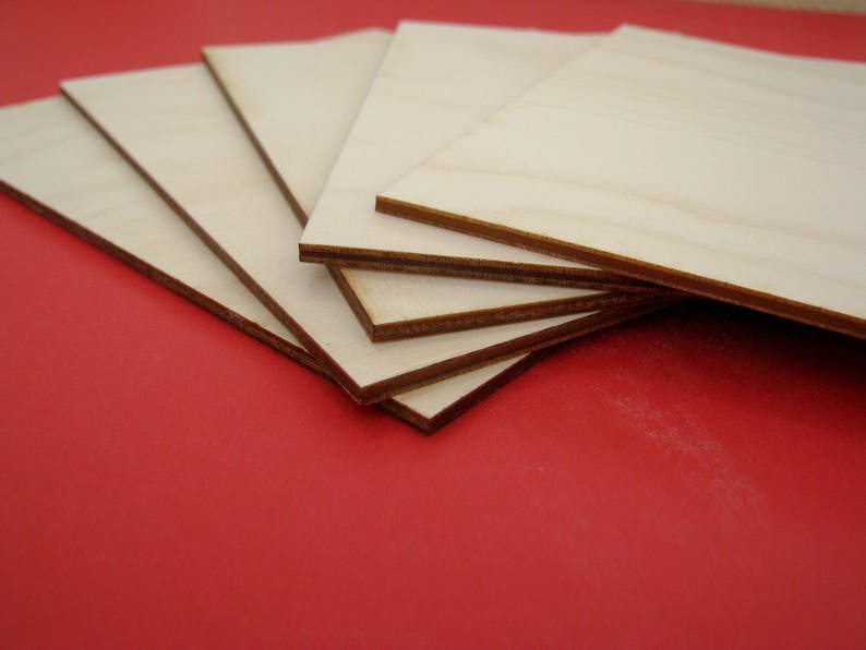Blank Unfinished Wooden Coaster Square Crafts DIY Coasters Etsy
