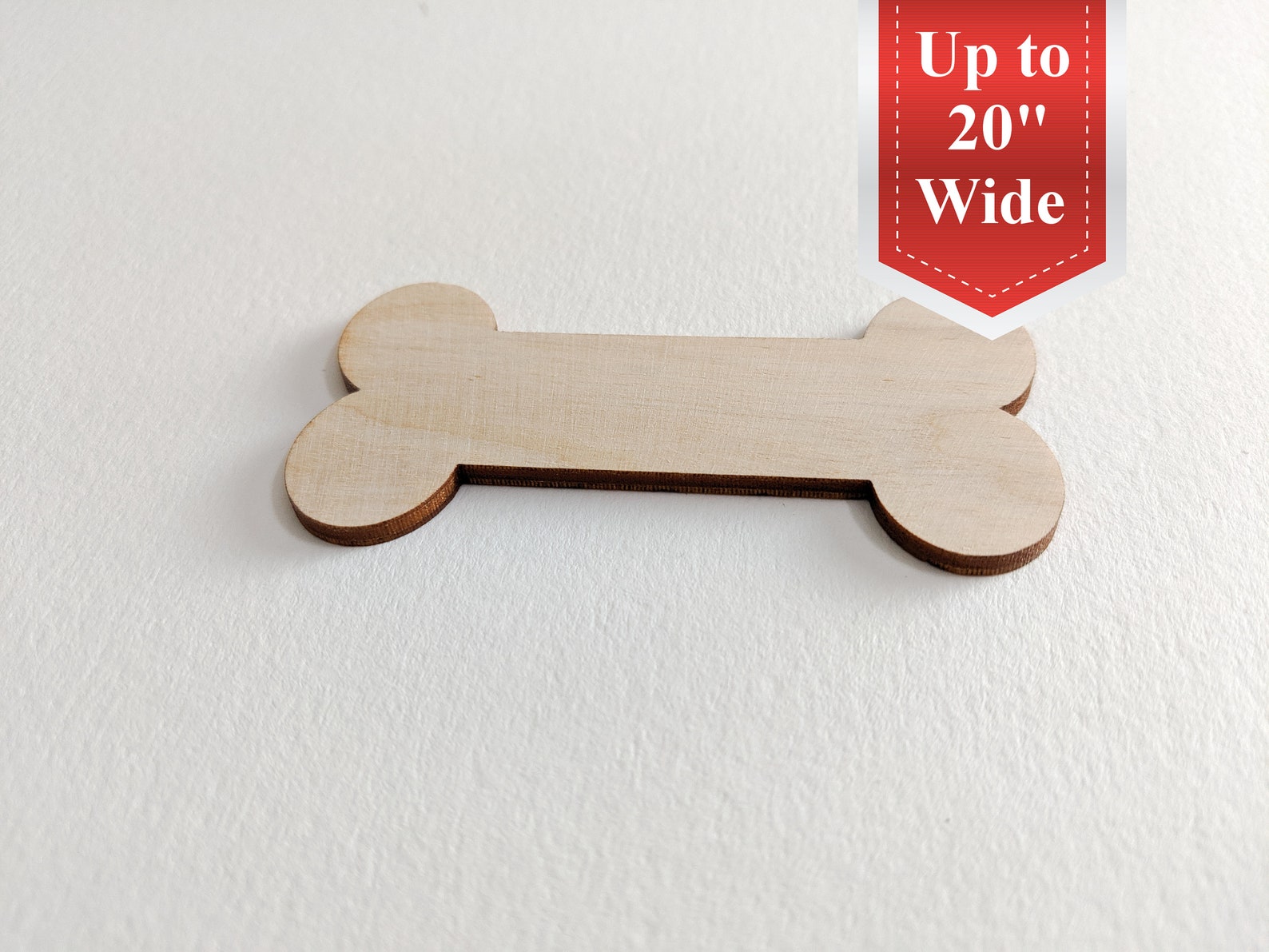 Wooden Dog Bone Shape Cutout Unfinished for DIY Projects Etsy