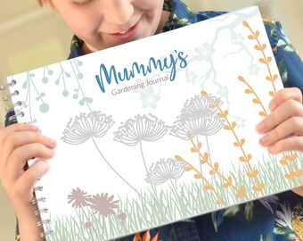 Personalised Garden Journal, Gardener's Gift, Gift for Gardener