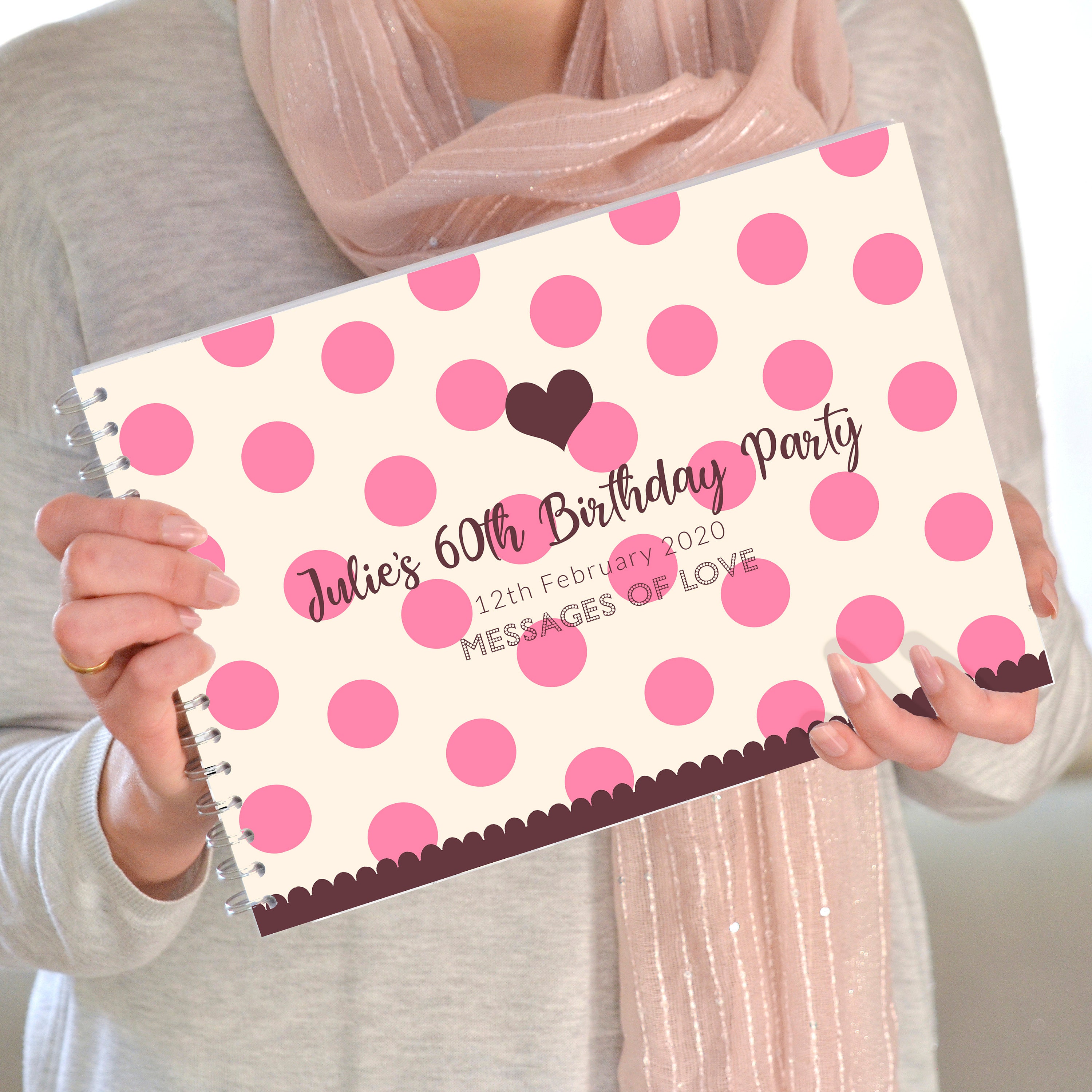 Personalisiertes 60. Geburtstagsgästebuch 60. Geburtstag Etsy
