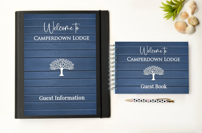 Personalised Holiday Home Guest book, Holiday home visitor book, Holiday let comments, Holiday guest book, Holiday scrapbook, Visitor book, image 5