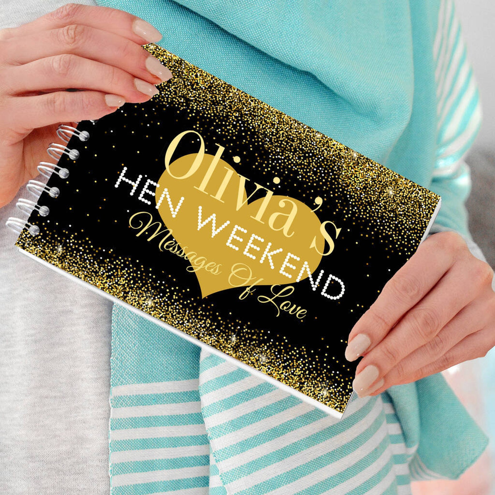 Personalised Hen Party Guest Book Hen Book Custom Hen Do Etsy