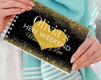 Personalised Hen Party Guest Book, Hen party gift idea, Bridal shower gift