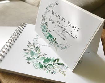 Personalised Memory table card, memory table card, share your memories, celebration of life, Memorial table, Funeral Memory Table Ideas