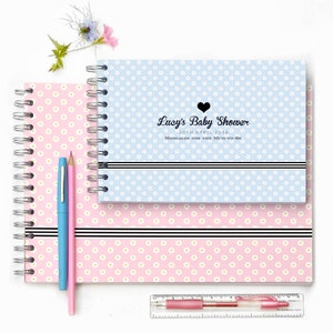 Personalised Baby shower Guest Book, Baby Shower Guest Book, Baby Gift, Baby Shower gift, Shower gift, Baby Shower, Baby shower present