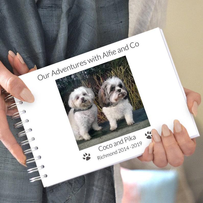 Personalised Dog Memory Book Dog Photo Book Dog Gift Pet Etsy UK