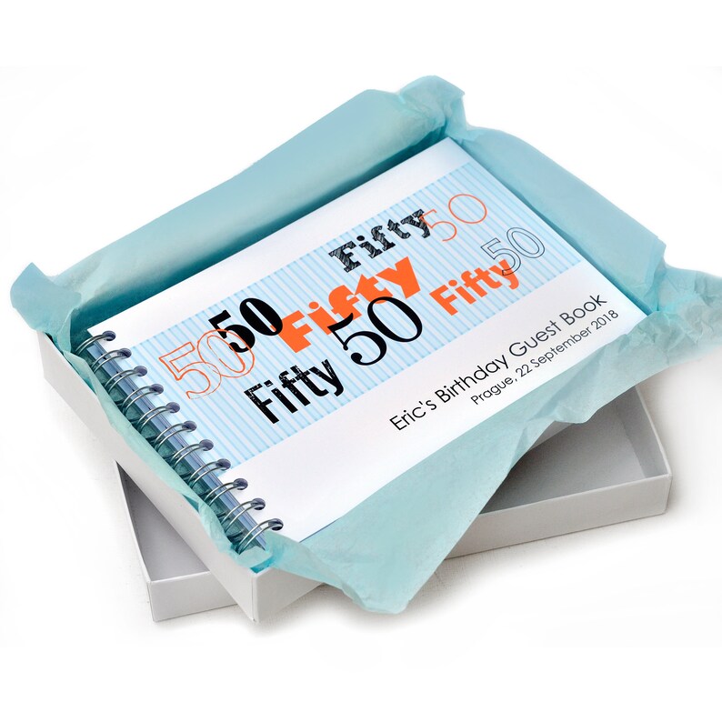 Personalised 100th Birthday Guest Book 100th Birthday Memory Etsy