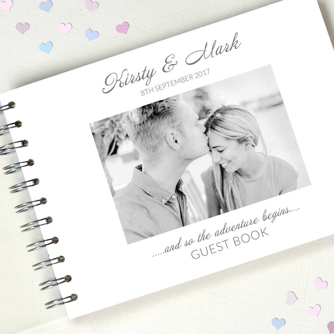 Personalised Wedding Guest Book, Wedding Album, Wedding Scrapbook