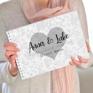 Personalised Wedding Guest Book, Wedding Keepsake Book, Guest Book, wedding guest book, Wedding book, Wedding scrapbook, Wedding Gift