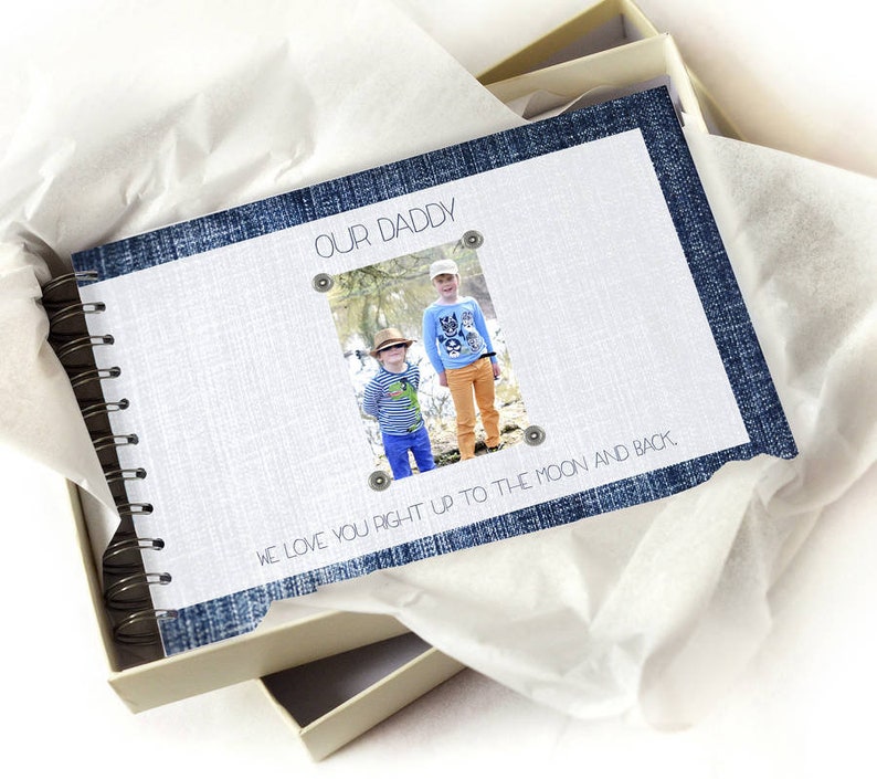 Personalised Dad Keepsake Book Dad Gift Dad Memory Book New Etsy UK