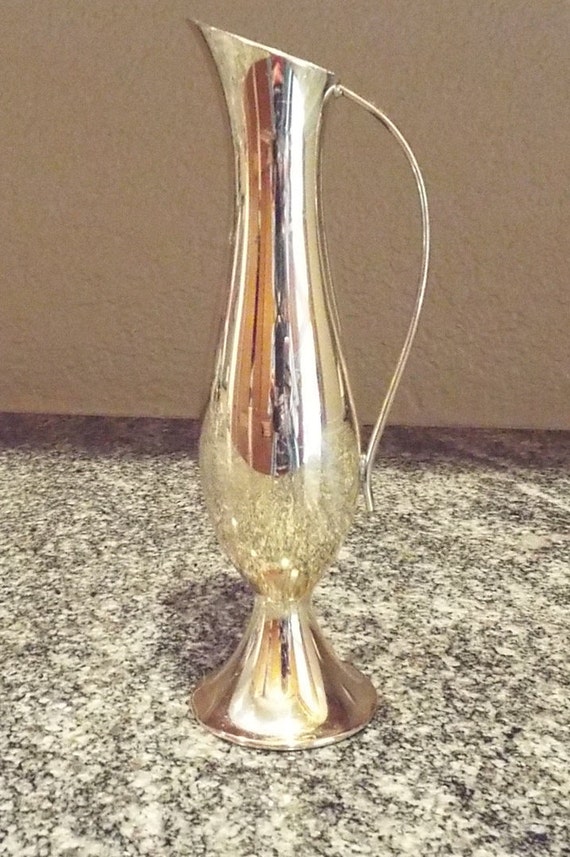 Hoka Germany Silver Plated Bud Vase Etsy