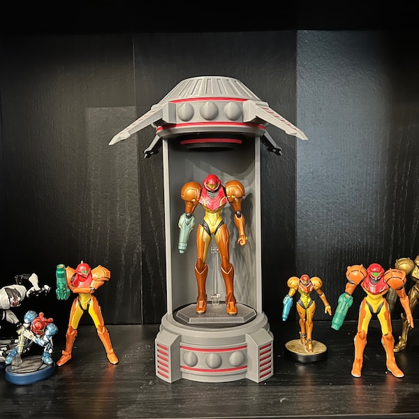 Présentoir de figurines Metroid Save Station