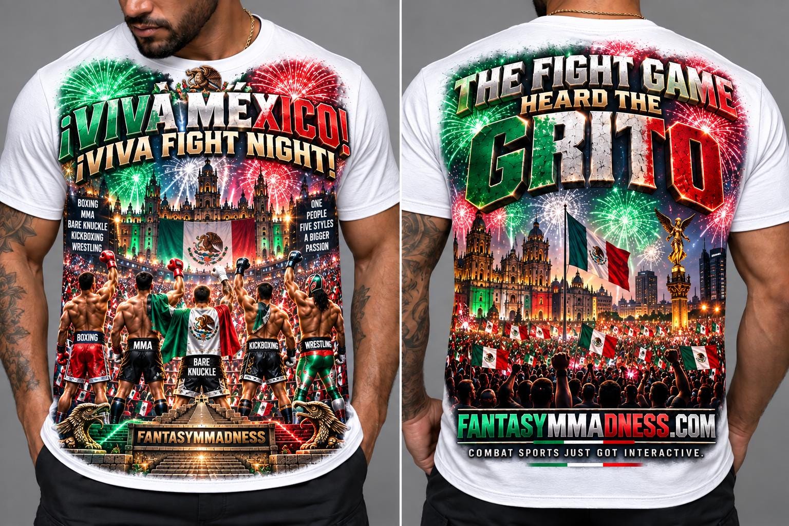 Inspired by Champions. Built for the Fight Commu