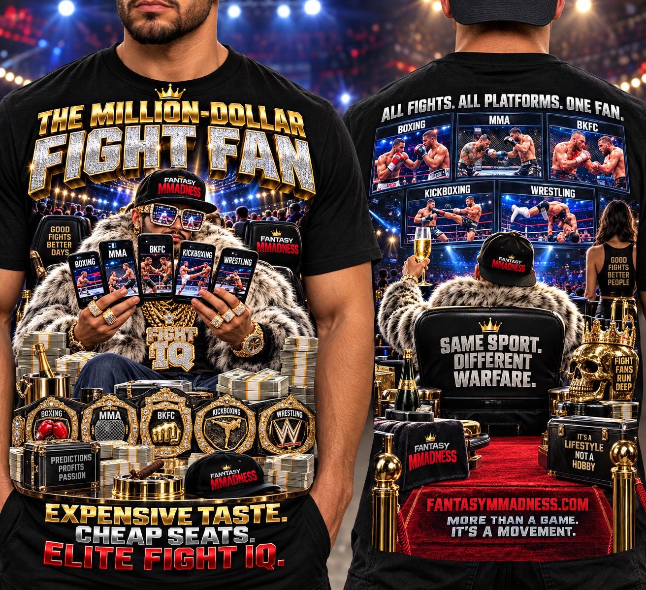 Inspired by Champions. Built for the Fight Commu
