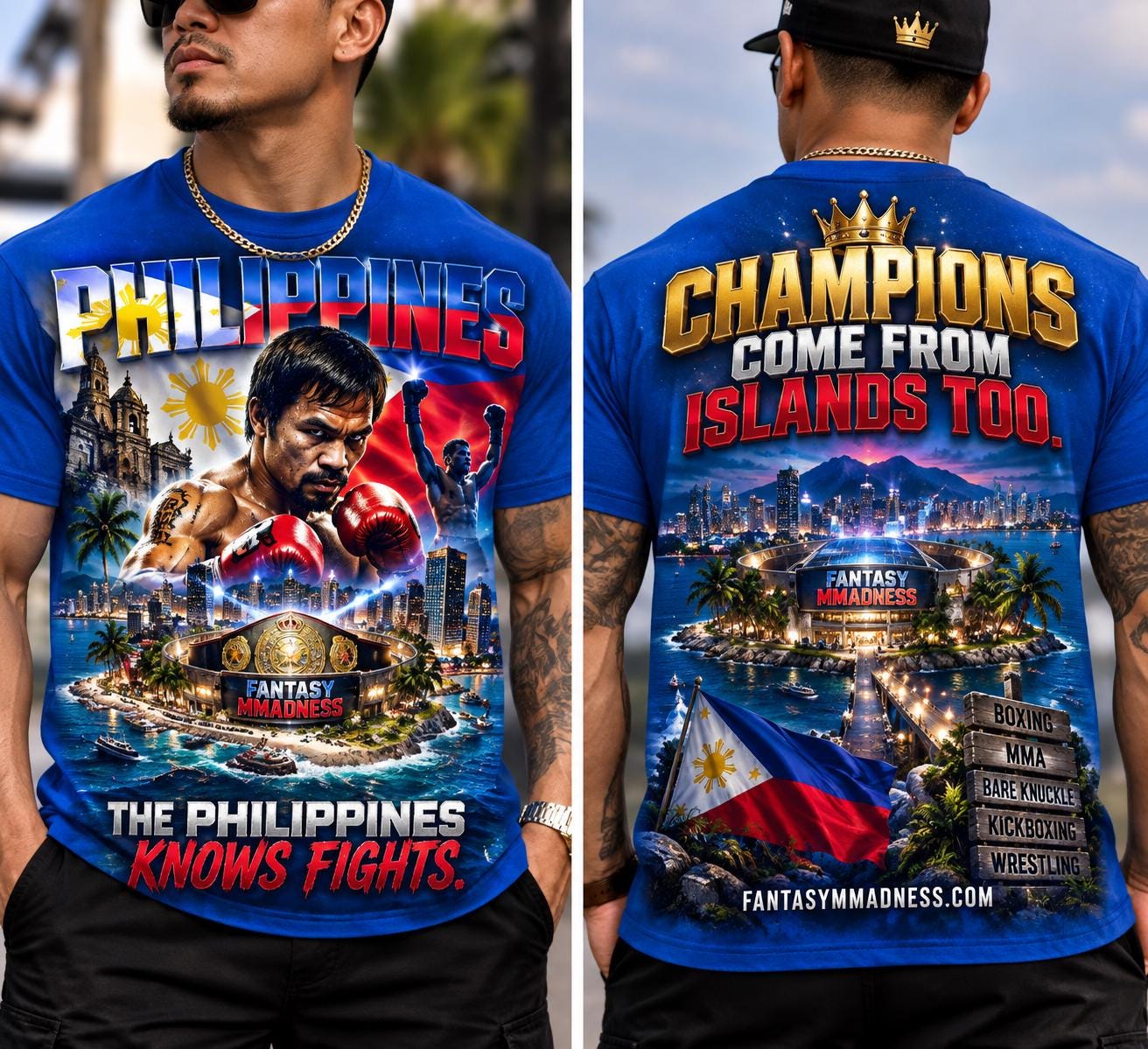 Inspired by Champions. Built for the Fight Commu
