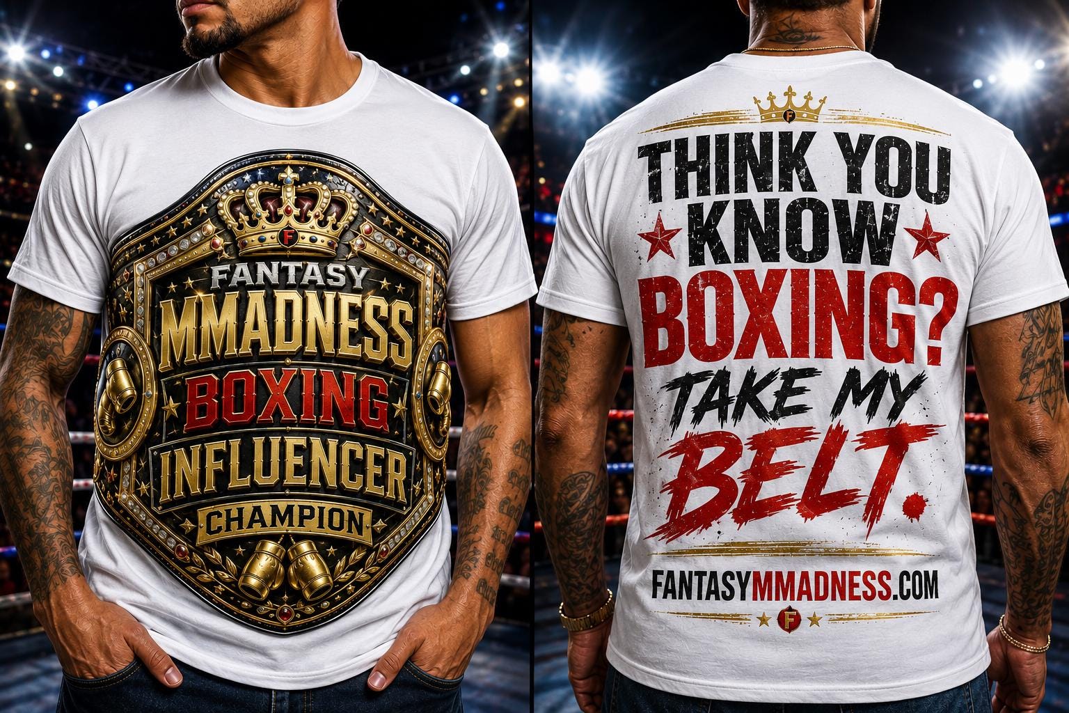 Inspired by Champions. Built for the Fight Commu