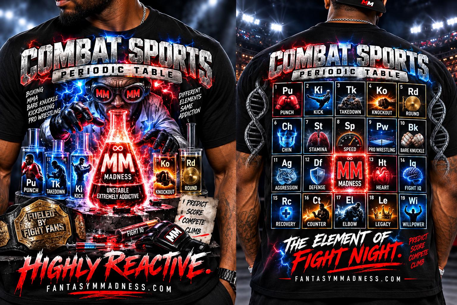 Inspired by Champions. Built for the Fight Commu
