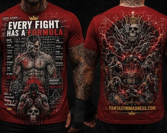 ファンタジーMMADnessコンバットスポーツTシャツ、カスタムグラフィックTシャツ、MMA、ボクシング、UFC、キックボクシング、ストリートウェアアパレル